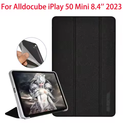 Flip Case For Alldocube iPlay 50 mini 2023 8.4 inch Tablet Ultrathin PU Leather+TPU Stand For iPlay 