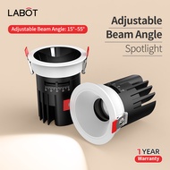 Embedded Spotlight Anti-glare Eye Protection Adjustable Beam Angle Spotlight For Household