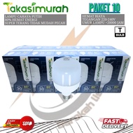 30W LED Light Bulb T Bulb Takasimurah PACKAGE CONTENTS 10 PCS 30 WATT Energy Saving LED Light/ Takas