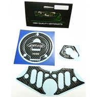 Vcos Tankpad Carbon Sticker Set All New R15 V3 Key Cover Triangle Cover Special Price