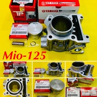 เสื้อสูบ Mio-125 แท้โรงงาน + ลูกสูบ TP พร้อมสลัก กิ๊ปล็อค STD : YAMAHA : 44D-E1311-00