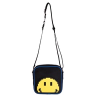 SMILEY PIXELS CROSSBODY BAG (BLACK)