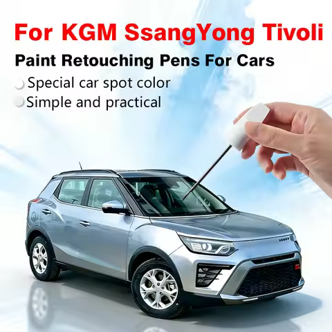 For KGM SsangYong Tivoli Car Paint Repair Pen Restores Original Factory Paint Finish with Clear Coat