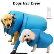 OYES Folding Dog Hair Dryer Portable Pet Drying Bag Efficient Dogs Hair Dryers Blow Bag Cat Dryer Wi