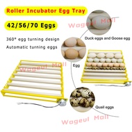 Automatic Egg Roller Tray 360 Degree Rotating Egg Incubator Tray for Chicken Duck Eggs Incubation Equipment