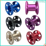 WU Diving Spool Reel Aluminium Alloy Diving Reel Compact Finger Spool Reel Plastic Diver Underwater 