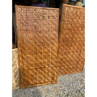acok buluh/dinding buluh 2×4kaki/hiasan buluh/dekorasi buluh