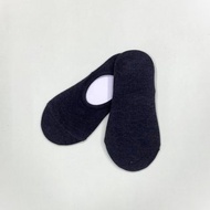 愛啟兒藝廊 抗菌除臭深口隱形襪(黑色)