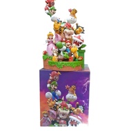 shop : SUPER MARIO Luigi Peach Bowser Toy Figure Assmbly 30cm