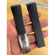 21mm Curve Watch Strap 21mm Black