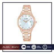 ALBA Ikebana Quartz อัลบา นาฬิกาข้อมือผู้หญิง รุ่น AH7AP4X ขนาด 31 mm.