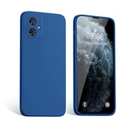 Motorola Phone Case MotoG54 Rubik's Cube Liquid G55 Silicone G85 Straight Edge Protective Case