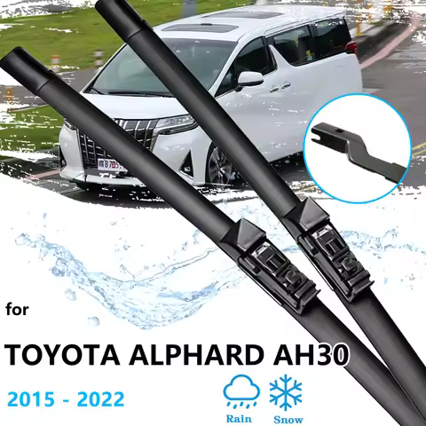 For Toyota Alphard Vellfire AH30 2015~2022 Car Front Wiper Blade Cutter Windscreen Windshield Cleani