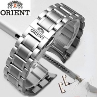 Alternative Orient Watch Steel Band Male Automatic Mechanical Watch Waterproof Sweat Alternative Double Lion Strap