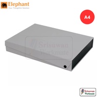 Elephant A4-S Multipurpose File Box Gray A4 1 Piece