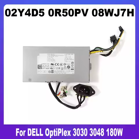New For DELL OptiPlex 3030 3048 180W Power Supply HU180EA-00 DPS-180AB -14 A AC180EA-00 D180EA-00 02