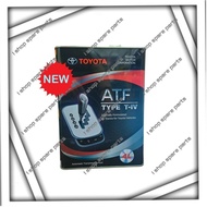 100% ORIGINAL TYPE T-IV TOYOTA ATF AUTO GEAR OIL (4L) ALTIS ZZE122 VIOS NCP42 INNOVA HARRIER HILUX A