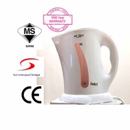 [SIRIM] Electric Cordless Jug Kettle 1.8 Litre 电水壶 Cerek Jag Elektrik