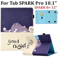 For Tab SPARK Pro 10.1" inches New Tablet Case Cute Cartoon Print Cover For MXS Samsung Tablet SPARK 8+ 12 inche