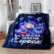 exinshangmao Cartoon Eeyore Blanket Warm and Comfortable Home Flannel Bed Sofa Cover Hiking Office Leisure