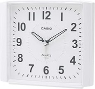 Casio TQ-482-7JF Alarm Clock with White Analog Standard Snooze Light