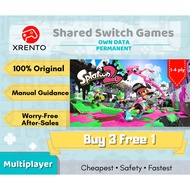 ⚡Buy 3 Free 1⚡Nintendo Switch Digital Splatoon 2 Own Data Eshop