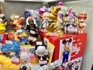 Pop mart Molly secret 隱藏版：法官 / 金色街頭藝人 / 鴕鳥 / 大久保erosion Molly costume / 芬尼克小推車