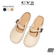CYS Flatshoes Jelly Women Import Slop Flat Matte Fashion Ballerina Latest Flat Model SPT-107