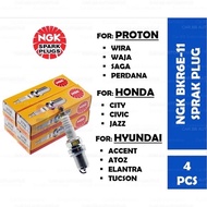BKR6E-11 NGK Spark Plug For Proton Waja/ Myvi Old Model/ Kia/ Hyundai/ Toyota/ Nissan