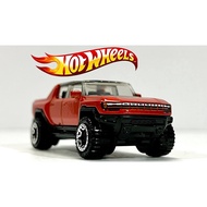 Hot Wheels 1/64 GMC Hummer EV (orange) model car (new)