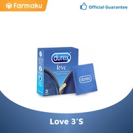 Durex Love Kondom Extra Pelumas 3S