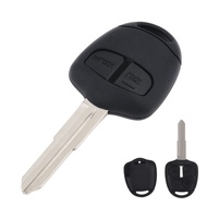 2/3 Buttons Remote Key Case Car Key shell Fob Case Replacement Shell Cover with MIT8/11 Blade Fit for Mitsubishi