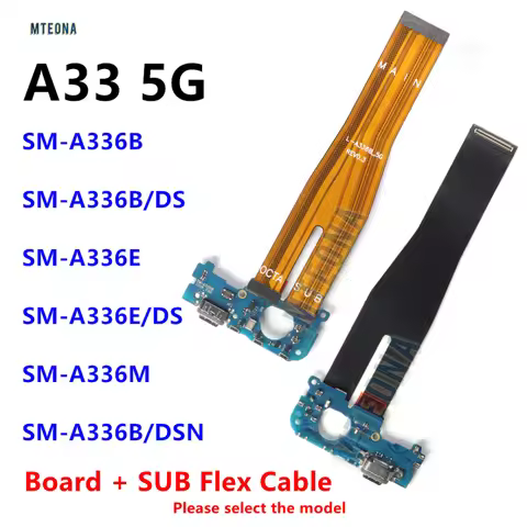 For Samsung Galaxy A33 5G SM-A336B A336E A336 Fast USB Charger Board Dock Connector Charging Port Mo