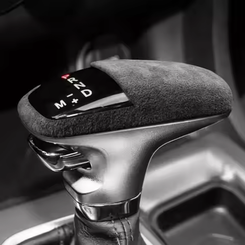 Suede Leather Shift Knob Cover Collar for Dodge Durango SRT, Charger SRT and Challenger SRT 2016 201
