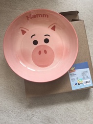 Toy Story Hamm 火腿豬陶瓷碟