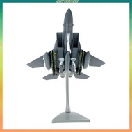 [Chiwanji1] 1:100 Scale F 15E Fighter Aircraft Plane Model for Home Collection Souvenir