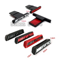 ABS GT Models AMG Car Front Grille Emblem for Mercedes Benz W210 W203 W204 W202 W176 Auto Badge Deca