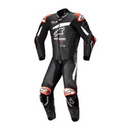 [安信騎士] Alpinestars GP PLUS V4 黑白 連身皮衣 防摔 輕量化 打孔透氣 A星