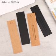 [DB] 10Pcs Pen Box Gift Sleeve Packaging Single Fountain Holder Pouch Ballpoint Cardboard Empty Case Kraft Paper Pen Sleeves [Ready Stock]