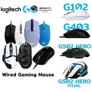 โค้ดลด300 "LSXY5MTT" LOGITECH G102 G203 Gen 2 LIGHTSYNC Gaming Mouse มีสาย RGB Wired Mouse รับประกัน 2ปี fkn