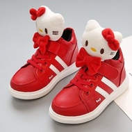 READYSTOCK RED HELLO KITTY 3D SHOES KASUT BUDAK 1Y 2Y 3Y 4Y 5Y