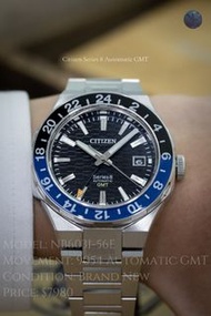 🔵Citizen Series 8黑藍配色/ 自家高階GMT機芯✅- NB6041-56E🔥
旺角門市 全新現貨 Citizen Series 8 Automatic GMT NB6031-56E
-