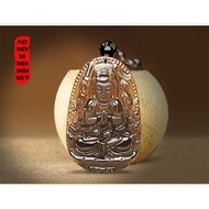 Gray Buddha Face Necklace - Buddha Buddha's Face Chain - Buddha destiny of Ty -(GENUINE PRODUCTS]