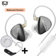 KZ X Angelears ชุดหูฟัง Libra เพิ่ม KZ AZ09 HD บลูทูธ5.4สายช่องมอนิเตอร์คู่ไดร์เวอร์แบบไดนามิกความถี