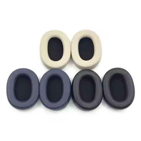 Replacement Protein skin Earpads Cover Cushions Compatible with Jabra Elite 85H/Jabra Evolve2 85 Wir