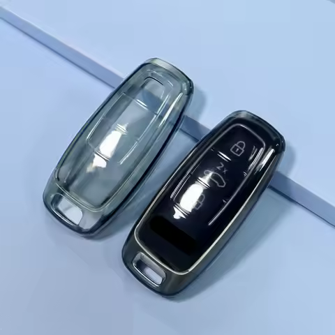 Transparent for Audi Q8 RSQ8 A6 C8 S6 RS6 A7 S7 RS7 A3 8Y A8 D5 4N RS E-tron GT Q4 Q7 4M Smart Remot