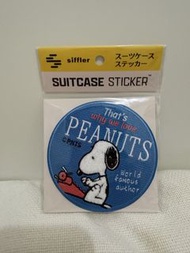 ✈️New 日本 Snoopy suitcase sticker 行李箱 刺繡貼紙