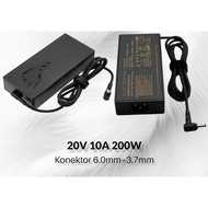 Laptop Charger Adapter 20V 10A 200W DC (6.0*3.7mm) Series g15 g14 a17 G513 G513QC HF139R HR140R FA50