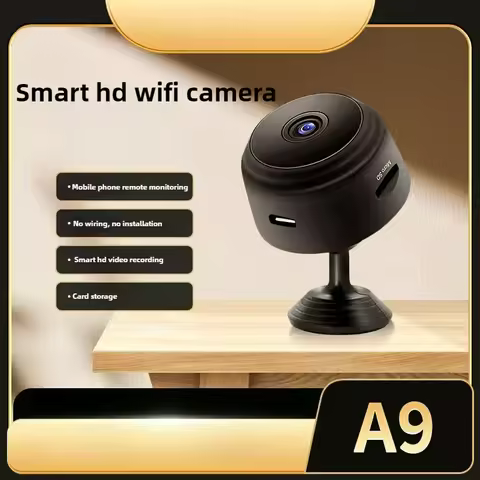 A9 Smart WiFi Mini Camera 1080P HD Video Recording for Home Monitoring Outdoor Sports