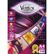 [ 1 PACK ] VERTEX GLOSSY 210 G PHOTO PAPER